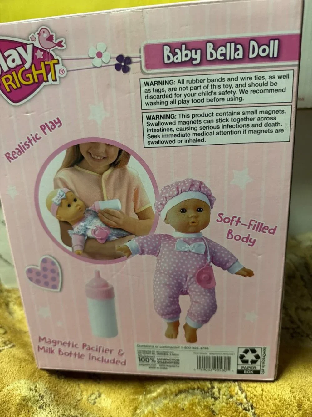 Play Right Baby Bella Doll